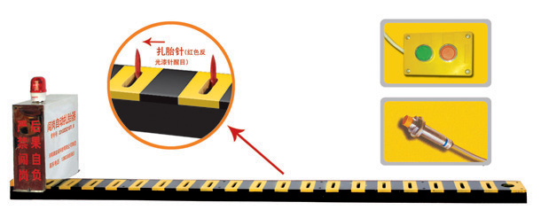 青川县V3嵌入式闯岗自动扎胎器/阻车器